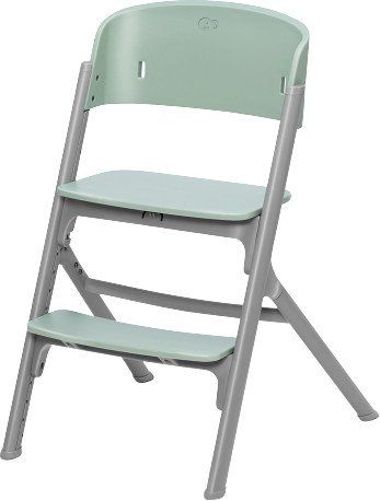 Kinderkraft Select Set jídelní židlička Livy Olive Green + lehátko Calmee, Premium 82 cm