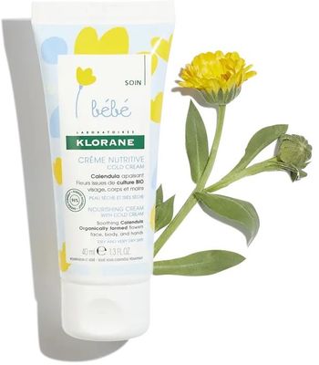 Klorane BEBE výživný krém 40 ml