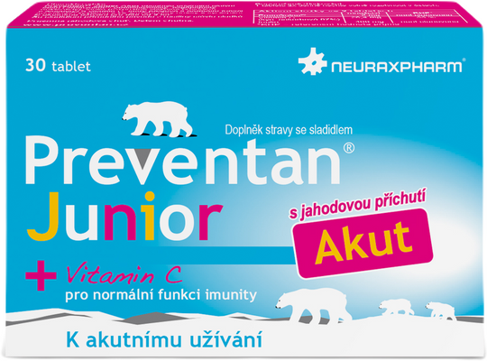 Preventan Junior Akut 30 tablet