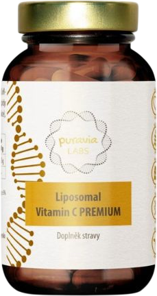 Puravia LABS Liposomální vitamín C PREMIUM 60 kapslí