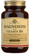 Solgar Hořčík s Vitamínem B6 100 tablet