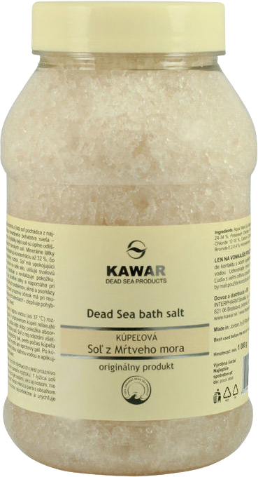 Kawar Koupelová sůl z Mrtvého moře 2000 g
