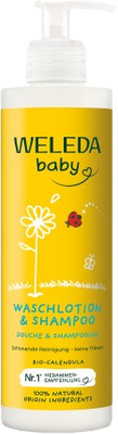 Weleda Měsíčkový mycí krém a šampon 400 ml