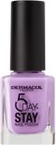 Dermacol Lak na nehty 5 days stay č. 65 Cloudy Lilac 11 ml