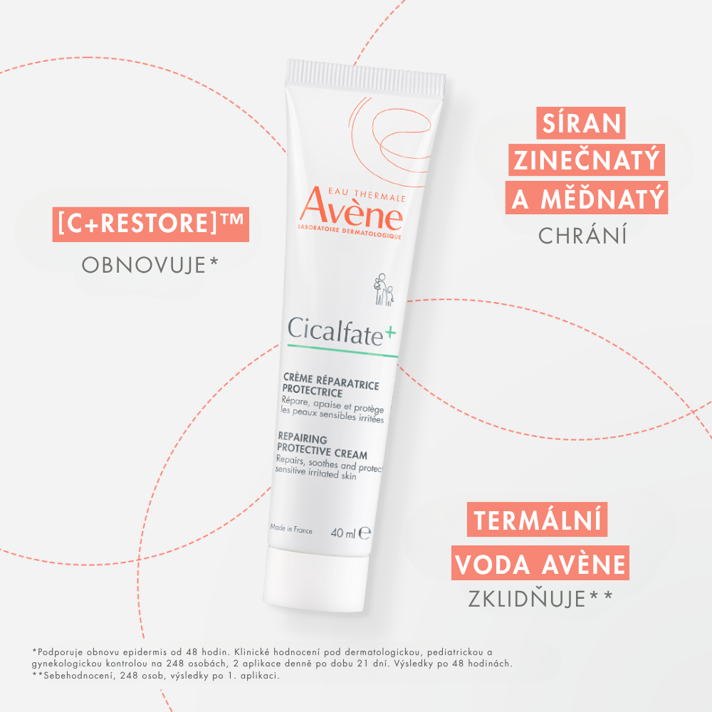 Avène Cicalfate+ Obnovující ochranný krém 40 ml