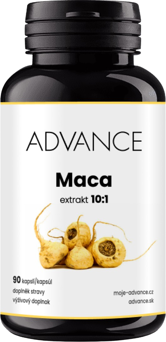 ADVANCE Maca - extrakt 10:1, 90 kapslí