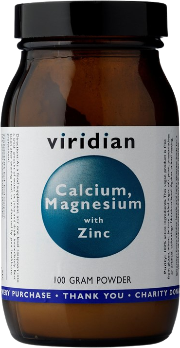 Viridian Calcium Magnesium with Zinc (Vápník, Hořčík a Zinek) 100 g