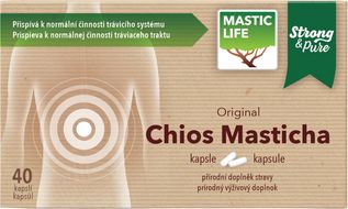 Masticlife čistý prášek z chioské Mastichy 40 kapslí