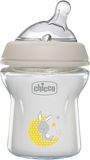 Chicco Láhev kojenecká sklo Natural Feeling neutral 0m+, 150 ml