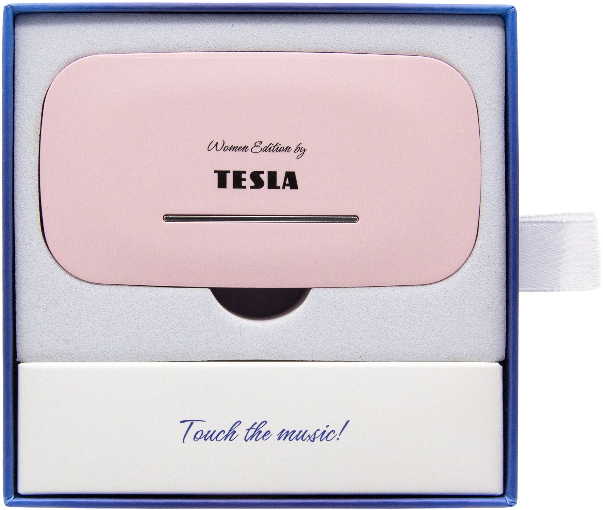 Tesla Sound EB20 - bezdrátová Bluetooth sluchátka (Blossom Pink)