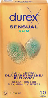 Durex Sensual Slim 10 ks