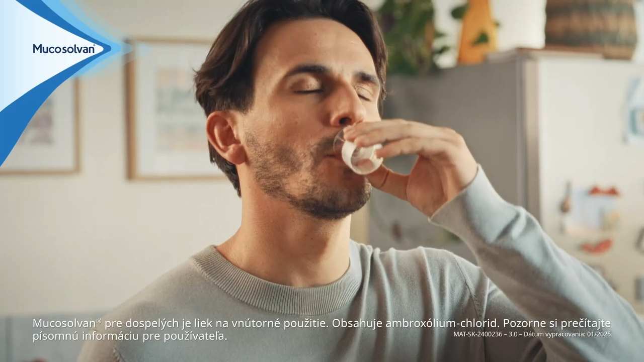 Mucosolvan – Radosť je nákazlivá, rovnako ako kašeľ