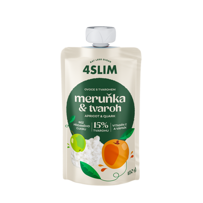 4Slim Meruňka, tvaroh 120 g