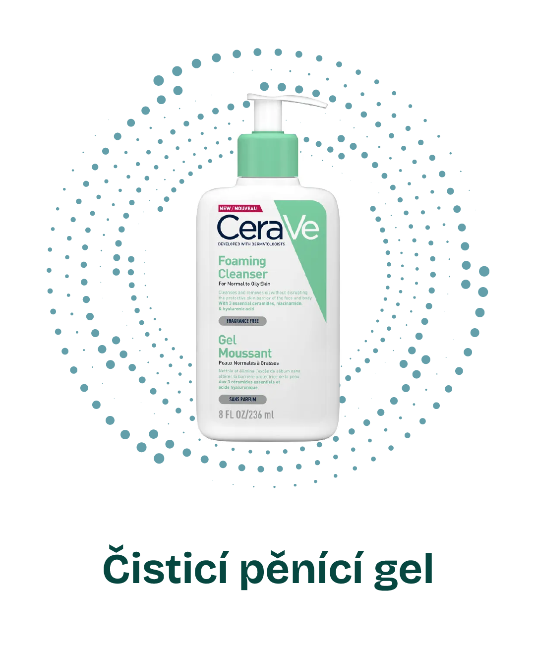 CeraVe Čisticí pěnící gel 473 ml