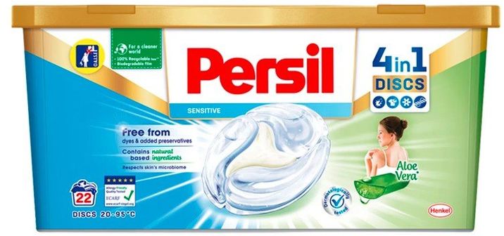 Persil Prací kapsle Discs Sensitive 22 ks