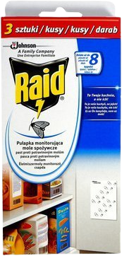 Raid proti potravinovým molům 3 ks