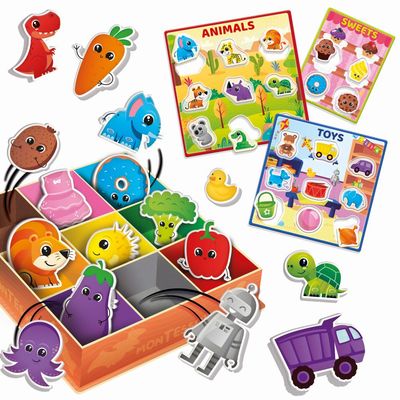 Liscianigioch Montessori Baby Krabička - Barvy 61 ks