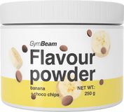 GymBeam Flavour powder banana with choco chips 250 g