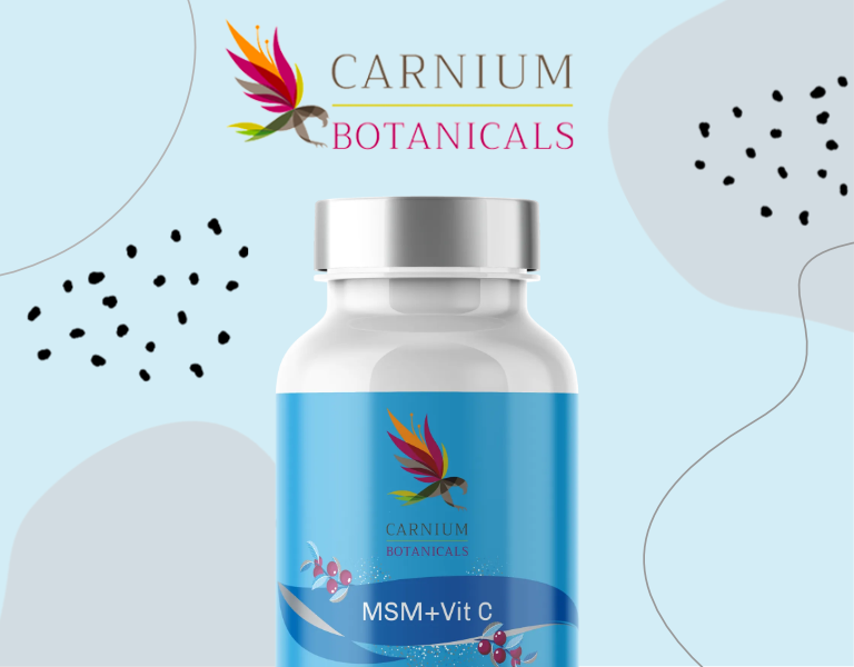 Carnium Botanicals MSM s Vitamínem C 