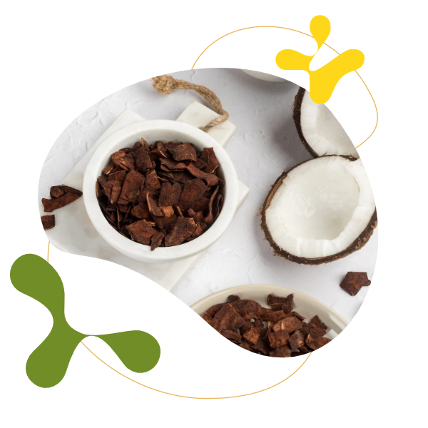 BrainMax Pure Chocolate Coconut chips, kokosové lupienky v čokoláde
