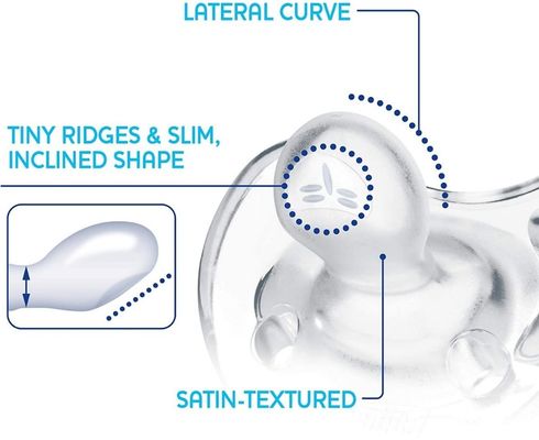Chicco Šidítko Physio Soft celosilikonové 16-36m 2 ks