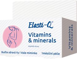 Elasti-Q Vitamins & Minerals s postupným uvolňováním 30 tablet
