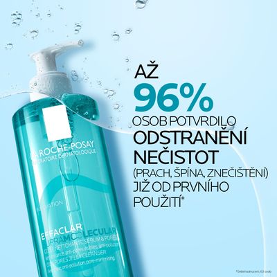 La Roche-Posay Effaclar Supramolecular Zmatňující čisticí gel na mastnou pleť 200 ml