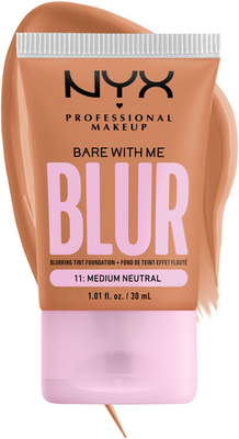 NYX Professional Makeup Bare With Me Blur Tint 11 Medium Neutral make-up, 30 ml 30 ml