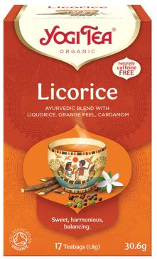 Yogi Tea Čaj Lékořice BIO 17 x 1.8 g