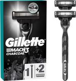 Gillette Mach3 Charcoal Holicí strojek pro muže + 2 Holicí hlavice