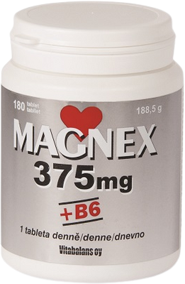Vitabalans Magnex 375 mg + B6 180 tablet