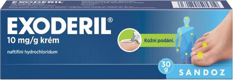 Exoderil ® 10 mg/g krém, 30 g
