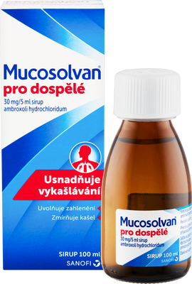 Mucosolvan pro dospělé sirup 100 ml