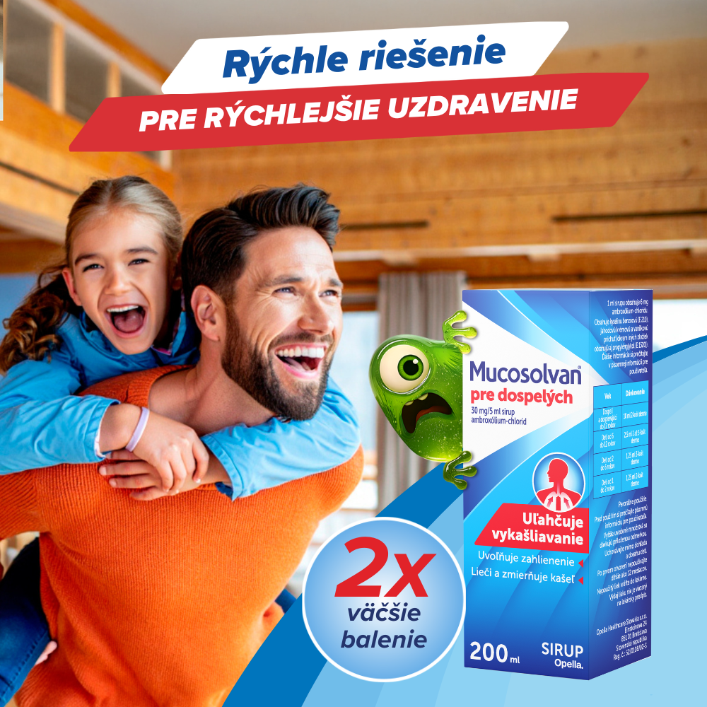 Mucosolvan pre dospelych 200 ml