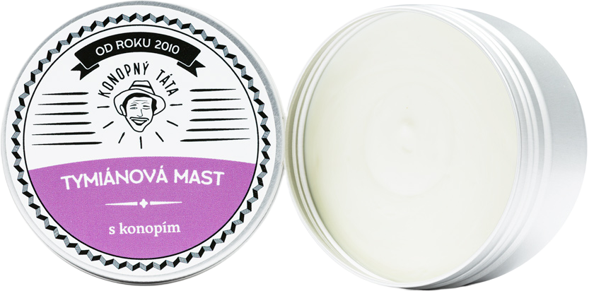 Konopný Táta Tymiánová mast 80 ml