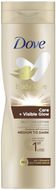 Dove Care & Visible Glow med-dark samoopalovací tělové mléko 250 ml