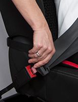 Scamp Pás Comfort ISOFIX pro těhotné černý