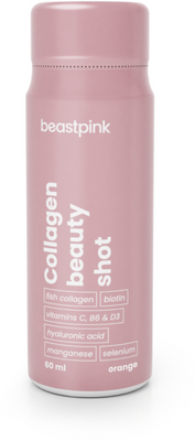 BeastPink Collagen Beauty Shot - orange 60 ml
