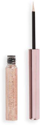 Revolution Super Flick Liquid Eyeliner Rose Gold oční linka 2.4 ml