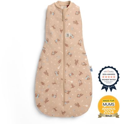 ERGOPOUCH Zavinovačka a pytel na spaní 2v1 Cocoon Melody 0-3m, 3-6kg, 0,2tog 1 ks
