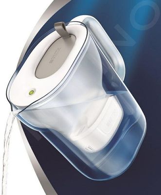 Brita Style XL LED, filtr MX PRO, Filtrační konvice, šedá