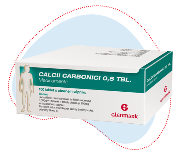 Calcii Carbonici 0.5g MVM