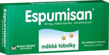 Espumisan 40 mg 50 měkkých tobolek