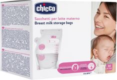 Chicco Sáčky na mateřské mléko 250 ml, 30 ks
