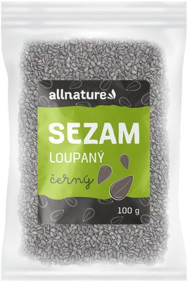 Allnature Sezam černý 100 g