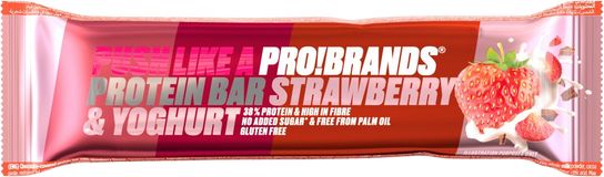 ProteinPRO 50% Proteinová tyčinka jahoda jogurt 45 g