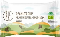 BrainMax Pure Pure Peanuta Cup, Čoko košíček s arašídovým krémem, BIO 60 g