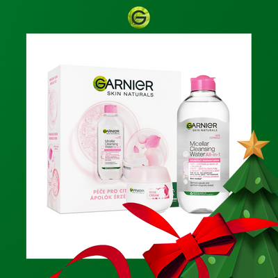 Garnier Garnier Skin Naturals Rose Vánoční balíček 2023, 2 ks
