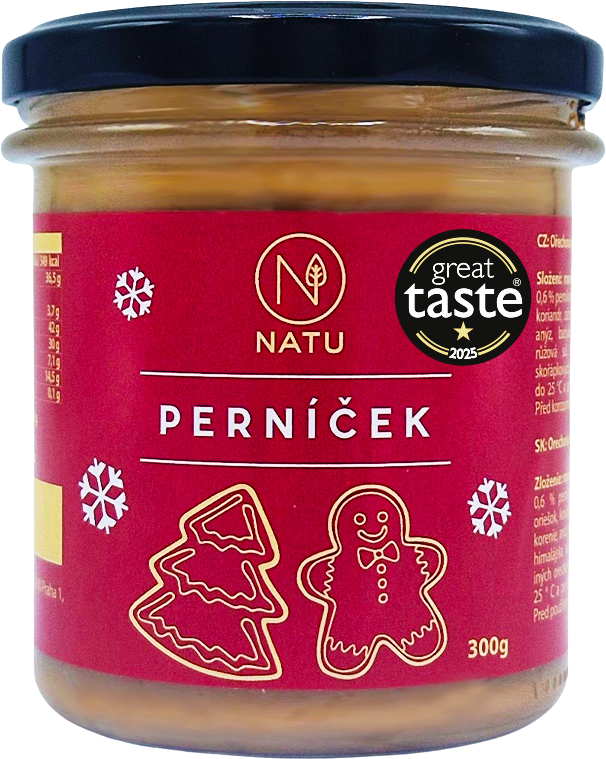 Natu Perníček oříškový krém 300 g