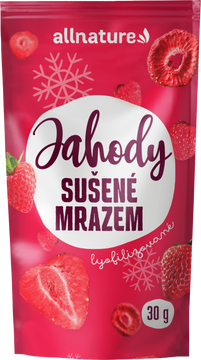 Allnature Jahody sušené mrazem 30 g